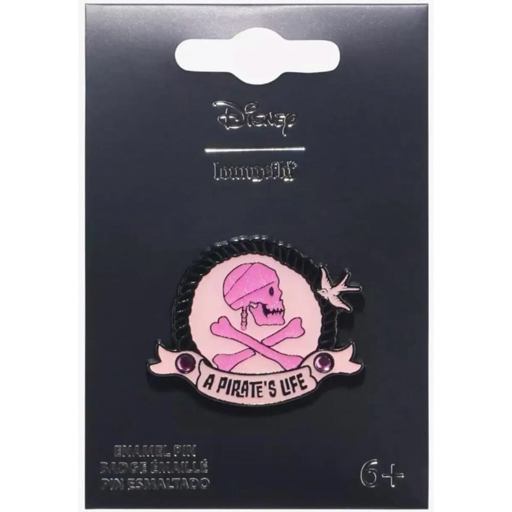 Loungefly Pirates Of The Caribbean Pirate's Life Enamel Pin | NEW